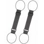 Pack Of 2 Adjustable Luggage Straps