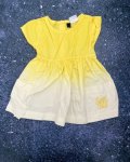Earth Child Yellow Fade In Dress 6 12M