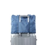 Heavy Duty Folding Travel Duffel Bag - Blue- P-Travel