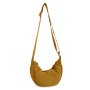 Nylon Crescent Crossbody Bag For Women Purses Trendy Men Small Travel Sling Bag Hobo Lightweight Fanny Pack With Zipper Adjustable Strap Round Soft Sh