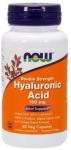 3 Bottles Of Now Foods Hyaluronic Acid 100MG 2X Plus 60 Vcaps