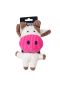 Dog Plush Toy With Squeaker - Cow