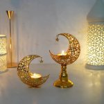 Goldair Gold Moon Censer Incense Burner