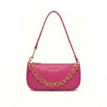 Dangling Logo Bag -fuchsia