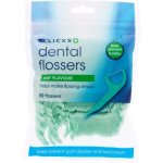 Clicks Dental Flossers Mint 90 Flossers