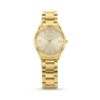 Mens Gold Tone Bracelet Watch