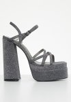 SACHI11 Platform Heel - Pewter