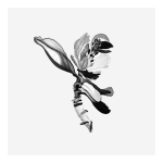 Bloom Grey Art Print - A3 420 X 297MM