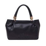 Chunky Loop Tote -black gold