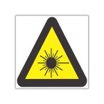 Beware Of Laser Hazard Safety Sign WW12
