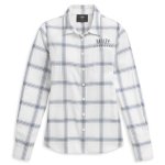 Women’s One Pocket Plaid Shirt