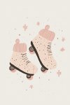 Rollerskates Canvas Print - 600MM X 600MM