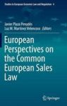 European Perspectives On The Common European S Law Hardcover 2015 Ed.