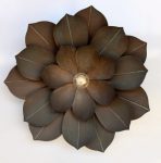 Metal Flower LED Battery Operated Wall Hanging – 44CM