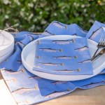 An African Farm Rainbow Trout Napkins - Set Of 2