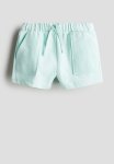 Cotton Shorts - Mint Green