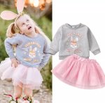 Somebody Loves You Crewnek Top And Pink Tutu