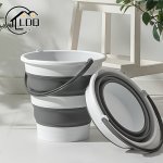 Versatile Foldable Bucket - Durable & Compact For Easy Storage - Perfect For Camping Fishing & Car Wash