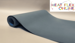 Flock Lux Denim Blue 500MM 160DEG 15SEC MEDUIM Press warm PEEL 60DEG Wash