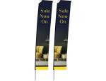 Legend 4M Telescopic Flying Banner - Set Of 2