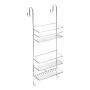 Steelcraft Hook Over Shower Caddy Chrome W22CMXD16.6CMXH65CM