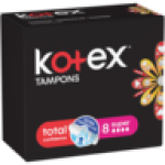 Kotex Super Tampons 8 Pack