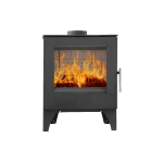 560 On Legs Closed Combustion Freestanding Fireplace