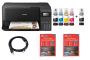 Epson L3550 Ecotank 3-IN-1 Wi-fi Printer + 2 Zatech Glossy Sheets & Cable
