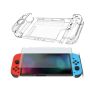 Clear Hard Case And Screen Protector For Nintendo Switch