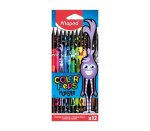 Maped Colour Pencils Monster 0% Wood 12'S