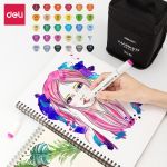 Sketch Marker Duel Chisel And Bullet Tip 80 Colour With Carry Bag – 70807-80
