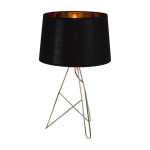 Taylor Metal And Fabric Table Lamp