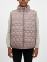 Polo Girls Payton Sleeveless Puffer Jacket In Taupe - Taupe / 13 To 14 Years