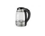 Taurus 1.7L Cordless Glass Black Kettle - 958521