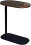 Modern Side Coffee Table Table Sturdy Metal Bracket Base 61X45X28CM