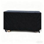 Ywwqybyq Outdoor Coffee Table Cover 48" L X 24" W X 28" H Outdoor Lawn Waterproof Garden Furniture Cover Durable Windproof Fits