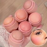 6 Color Blush Peach Pink Blush Mute Light Foggy Face Quick Makeup Suitable For Any Group Of People To Enhance The Color So That