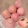 6 Color Blush Peach Pink Blush Mute Light Foggy Face Quick Makeup Suitable For Any Group Of People To Enhance The Color So That