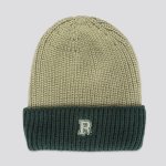 Boys Green Ribbed Beanie - 54CM Sage