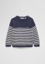 Stripe Country Road Logo Knit