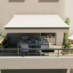 Naterial Calima Retractable Awning Plain Beige L3mXW2m