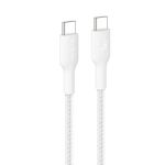 Belkin Eco Braided Usb-c To Usb-c Cable 1M 240W - Soft Flexible Fast-charging Cable Type C Charger Cord For Iphone 16 Galaxy S25