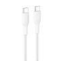 Belkin Eco Braided Usb-c To Usb-c Cable 1M 240W - Soft Flexible Fast-charging Cable Type C Charger Cord For Iphone 16 Galaxy S25 Pixel 9