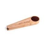 Aerolatte Wood Storage Clip And Scoop CC-1-WD