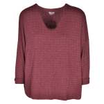 Knitted Top - Plum L xl