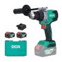 20V 13MM Brushless Driver Drill Kit With 4.0AH 2 & Charger Handle