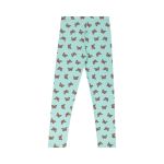 Older Girl Foil Printed Full Legging