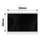 NB766 - NIIMBOT - M2 / M3 - 50X30MM - 240 BRIGHT BLACK LABELS