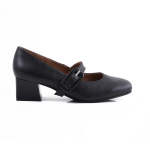 12606 Black - Black 8 Leather jumper