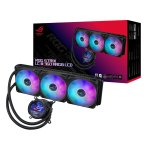 Asus Rog Strix Lc III 360 Argb Lcd 360MM Aio Liquid Cooler 3X 120MM Argb Fans Lcd Display Intel & Amd Compatible – New